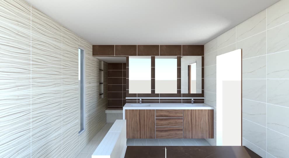 Modern Bathroom project by B David Levine, view 4