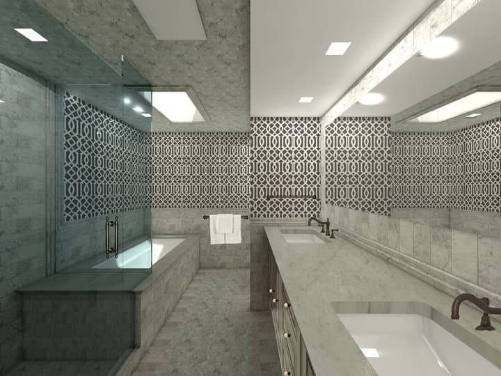 Haloosim project by B David Levine, view 1