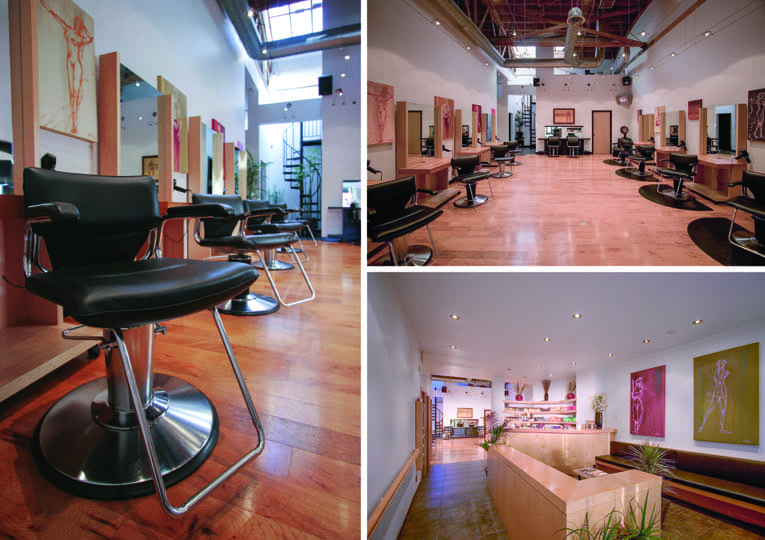 Beauty Salon project by B David Levine, view 2