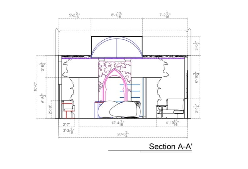Hookah Bar project by B David Levine, view 4