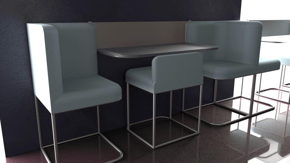 Hookah Bar project by B David Levine, view 11