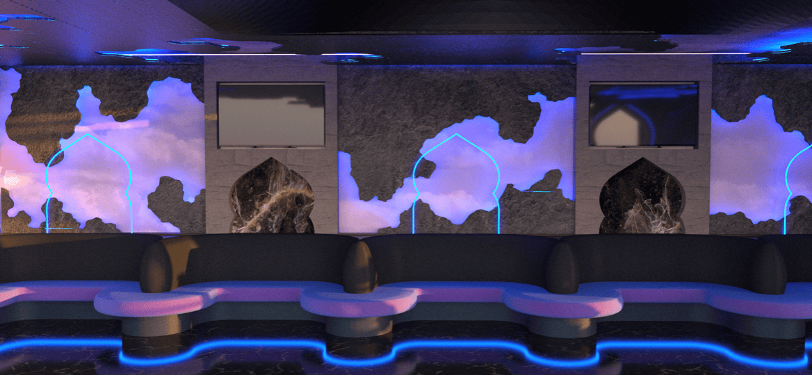 Hookah Bar project by B David Levine, view 12