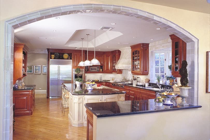 French kitchen project by B David Levine, view 2